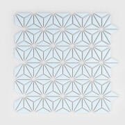 Raw Decor Constellation Light Blue Szkliwiony 29×30 cm Mozaika