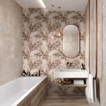 Tapeta ceramiczna ścienna ABK Wide&Style Mini Fern Rtt. 60x120 cm