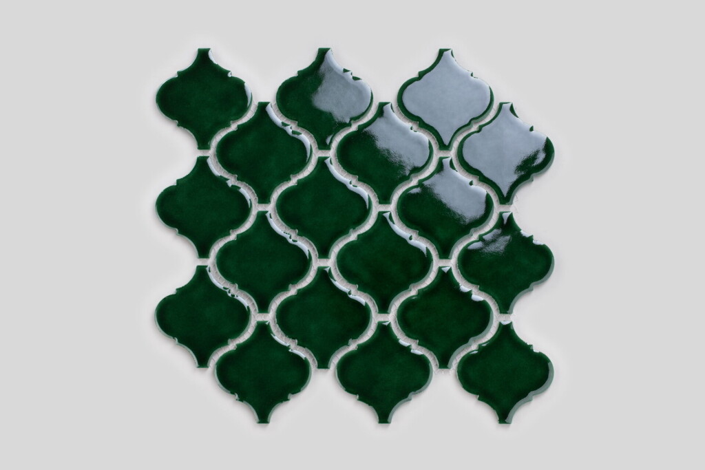 Raw Decor Arabeska Duża Emerald 25,2x27,5 cm Mozaika