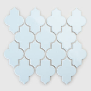 Raw Decor Arabeska Dover Serenity Blue Szkliwiona 27,5x26 cm Mozaika