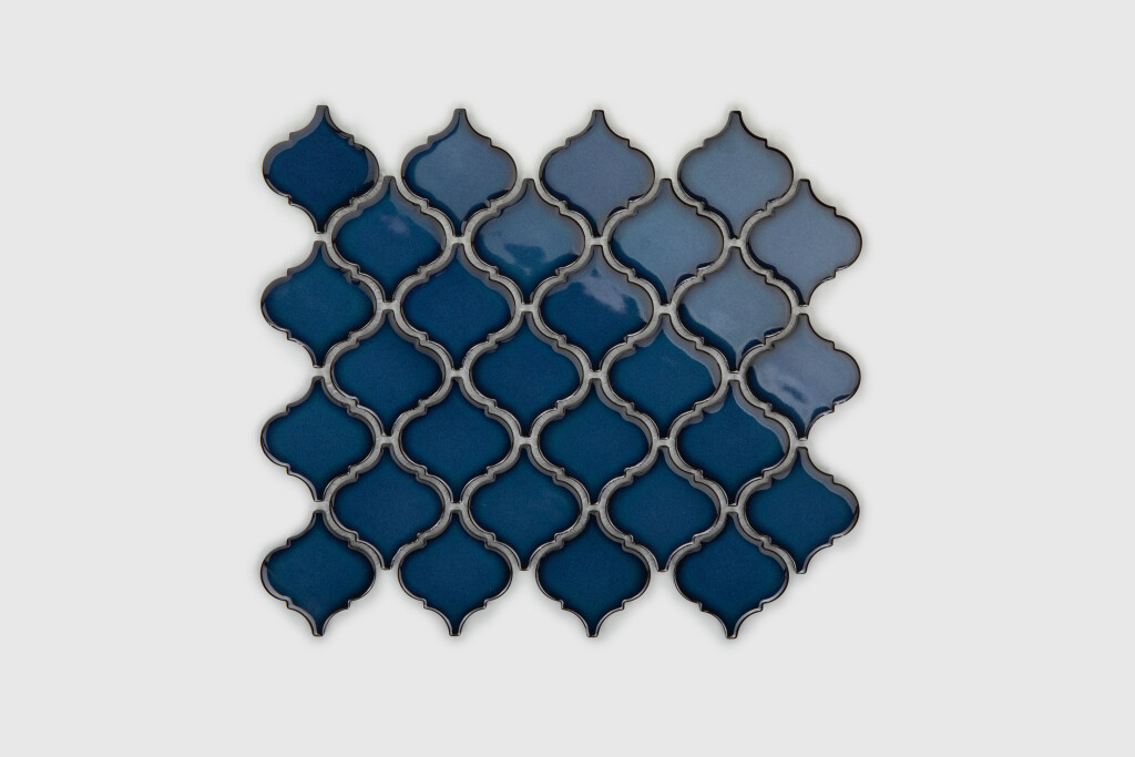 Raw Decor Arabeska Średnia Głębia Oceanu Szkliwiona 24,5x29,3 cm Mozaika