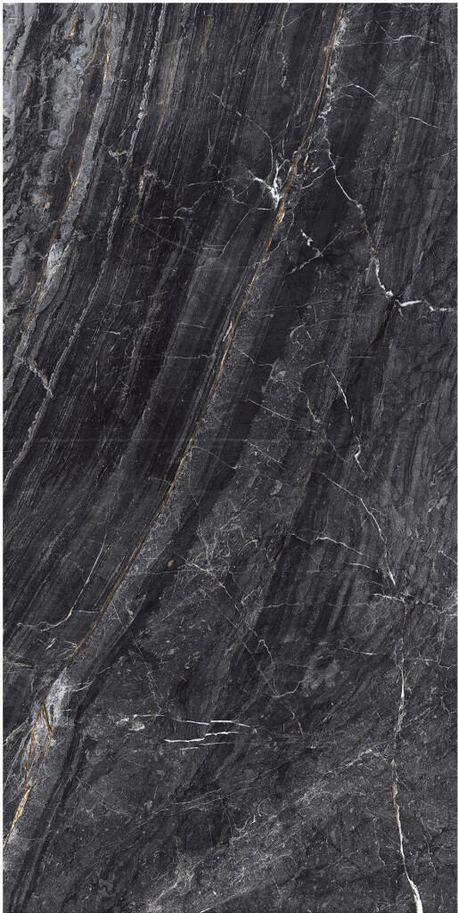 SUPERGRES PURITY OF MARBLE BRECCE BRECCIA NERA RTT. LUX 75X150