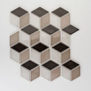 Raw Decor Diamont Art Deco Szkliwiona 30,5x26,6 cm Mozaika