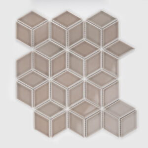 Raw Decor Diamont Cappuccino Szkliwiony 30,5x26,6 cm Mozaika