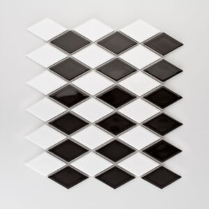 Raw Decor Diamont Damier Szkliwiony 30,5x26,6 cm Mozaika