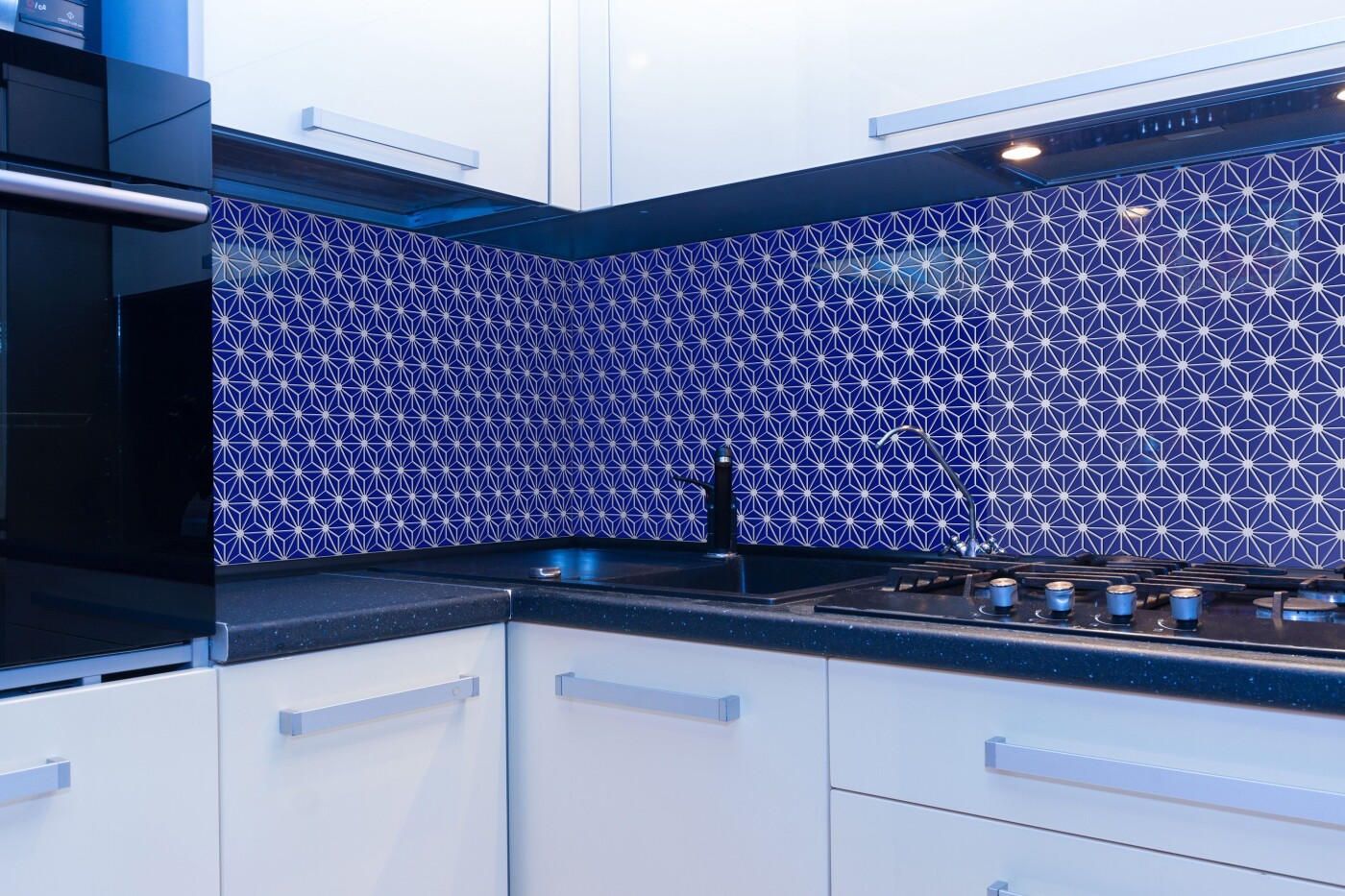 Raw Decor Constellation Cobalt Blue Szkliwiony 29x30 cm - obrazek 6