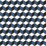 Kerion Neocim Plus Cubique Bleu 20x20 cm - obrazek 2