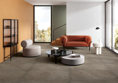 Ceramica Fioranese I Ciottoli Sabbia Antracite Lev. Rtt. 90,6x90,6 cm LM900LR - obrazek 2