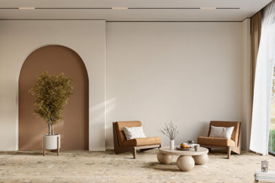 Ceramica Fioranese I Ciottoli Sassi Beige Nat. Rtt. 60,4x60,4 cm LMS602R - obrazek 2