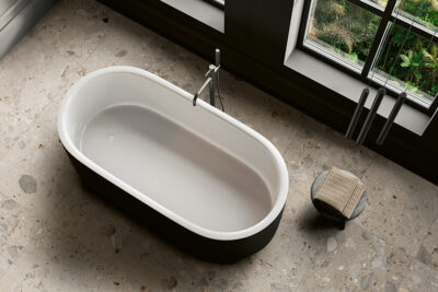 Ceramica Fioranese I Ciottoli Sassi Grigio Lev. Rtt. 60,4x120,8 cm LMS623L - obrazek 3