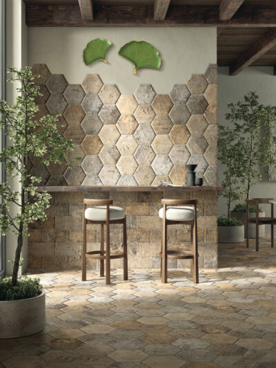 CIR Boston Brick Esagona North End 15,8x18,3 cm 1085371 - obrazek 2