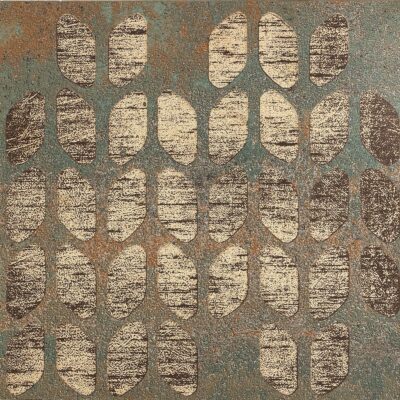 Serenissima Costruire Metallo Verde Lamiera Mix S/8 Rtt. 25x25 cm 1086724 - obrazek 4