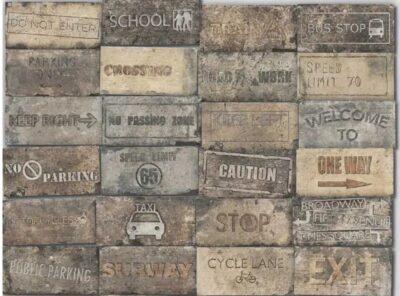 CIR New York Road Sings Wall Stret 10x20 cm 1048426 - obrazek 3