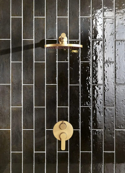 Settecento Oxida Brick Black 7,5x30 cm 154503 - obrazek 2