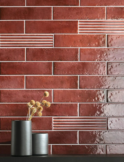 Settecento Oxida Square Red 16,5x16,5 cm 158104 - obrazek 3