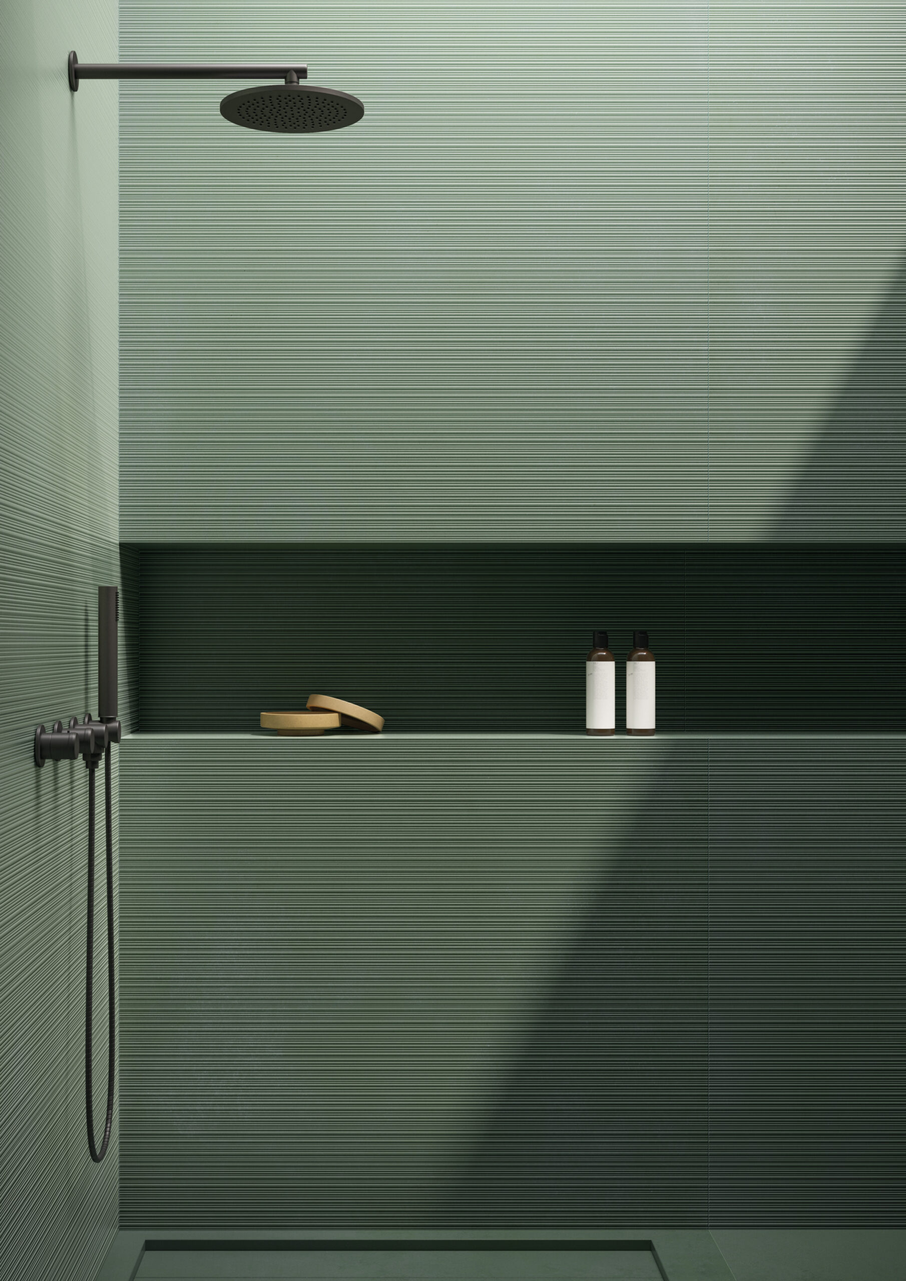 Italgraniti Nuances Giada Ribbed Rtt. 60X120 cm NU14BAR - obrazek 2