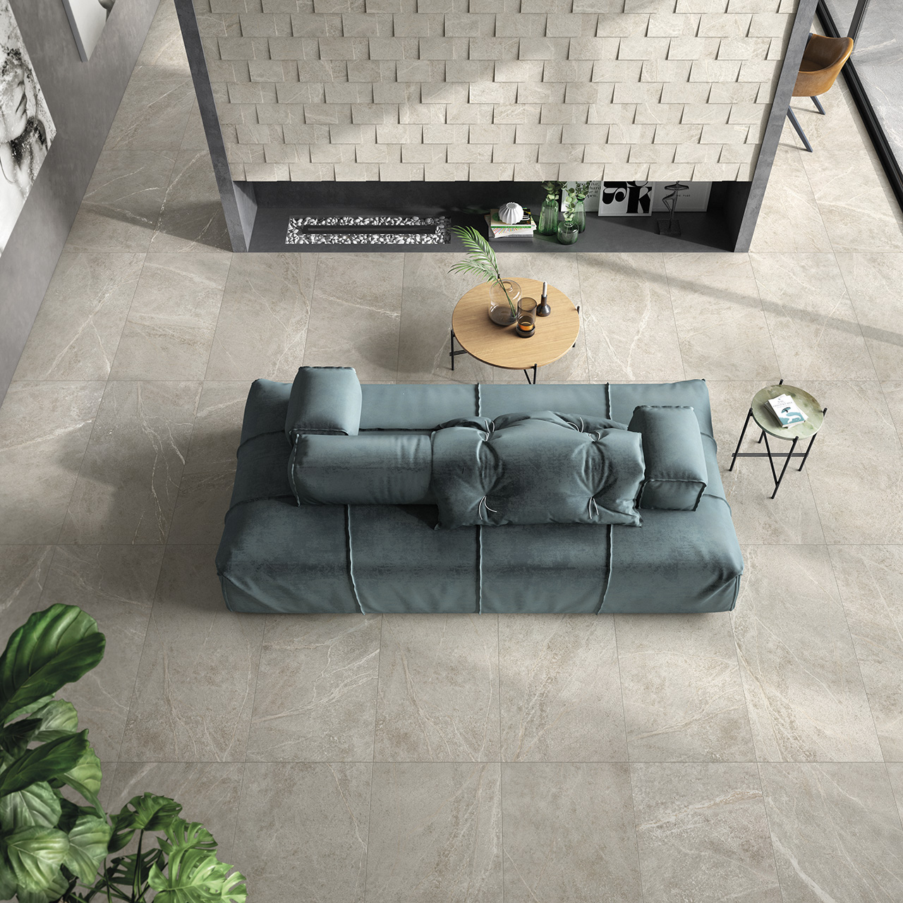 Cercom Soap Stone Soap White Nat Rtt 60x60 cm 1070783 - obrazek 5