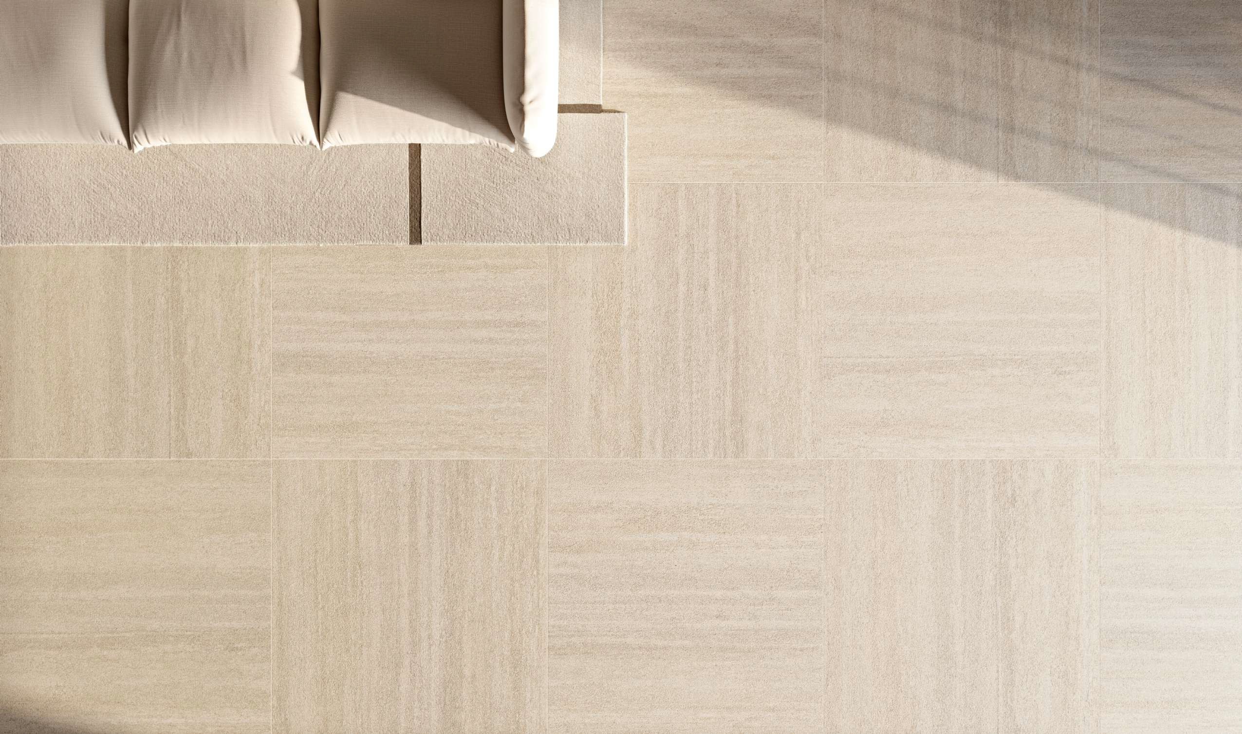 Novabell Khroma Rammed W2 Avorio Nat. Rett 120X120 cm KRM1802R - obrazek 2