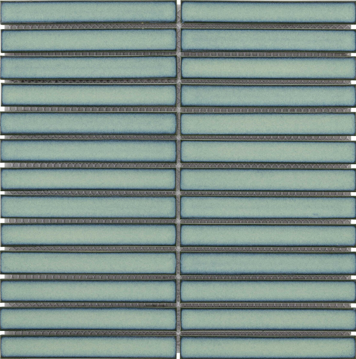 Barwolf Stripes Aquamarine Blue Glossy KIT-23004 mozaika ceramiczna ścienna