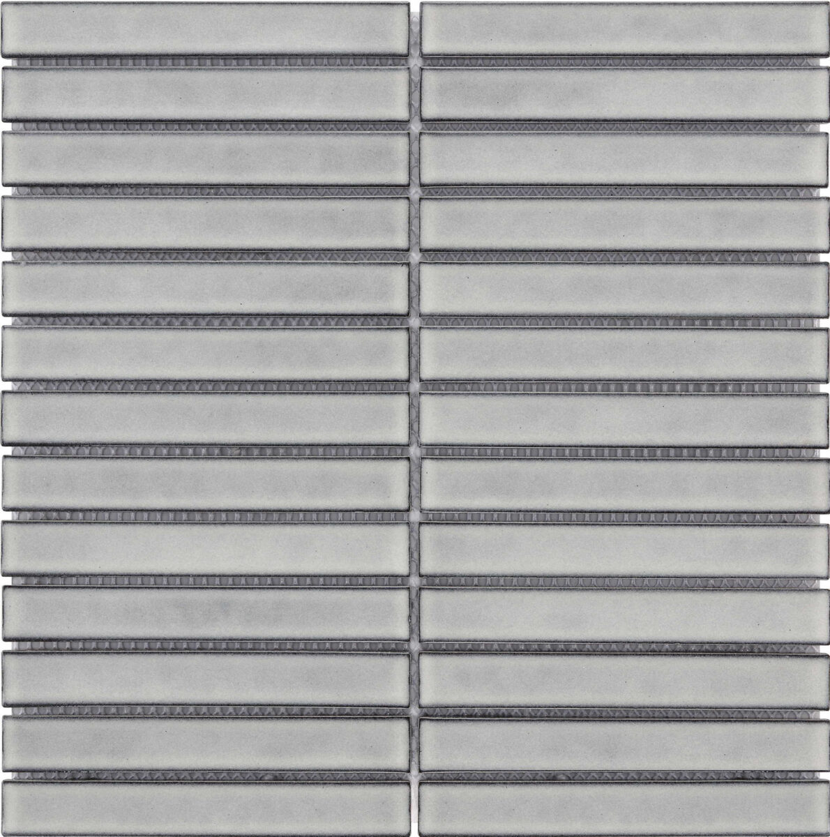 Barwolf Stripes Haze Grey Glossy KIT-23003 mozaika ceramiczna ścienna