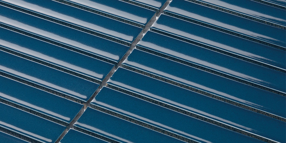 Barwolf Stripes Pure Blue Glossy 29,6x29,9 cm KIT-23007 - obrazek 2
