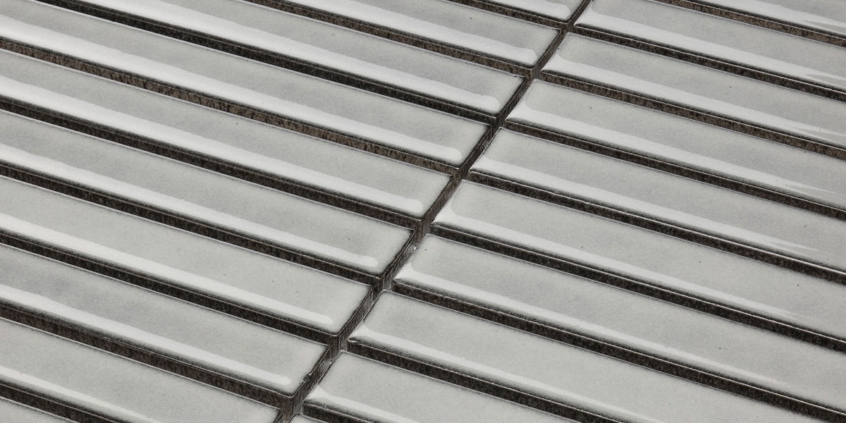 Barwolf Stripes Haze Grey Glossy 29,6x29,9 cm KIT-23003 - obrazek 2